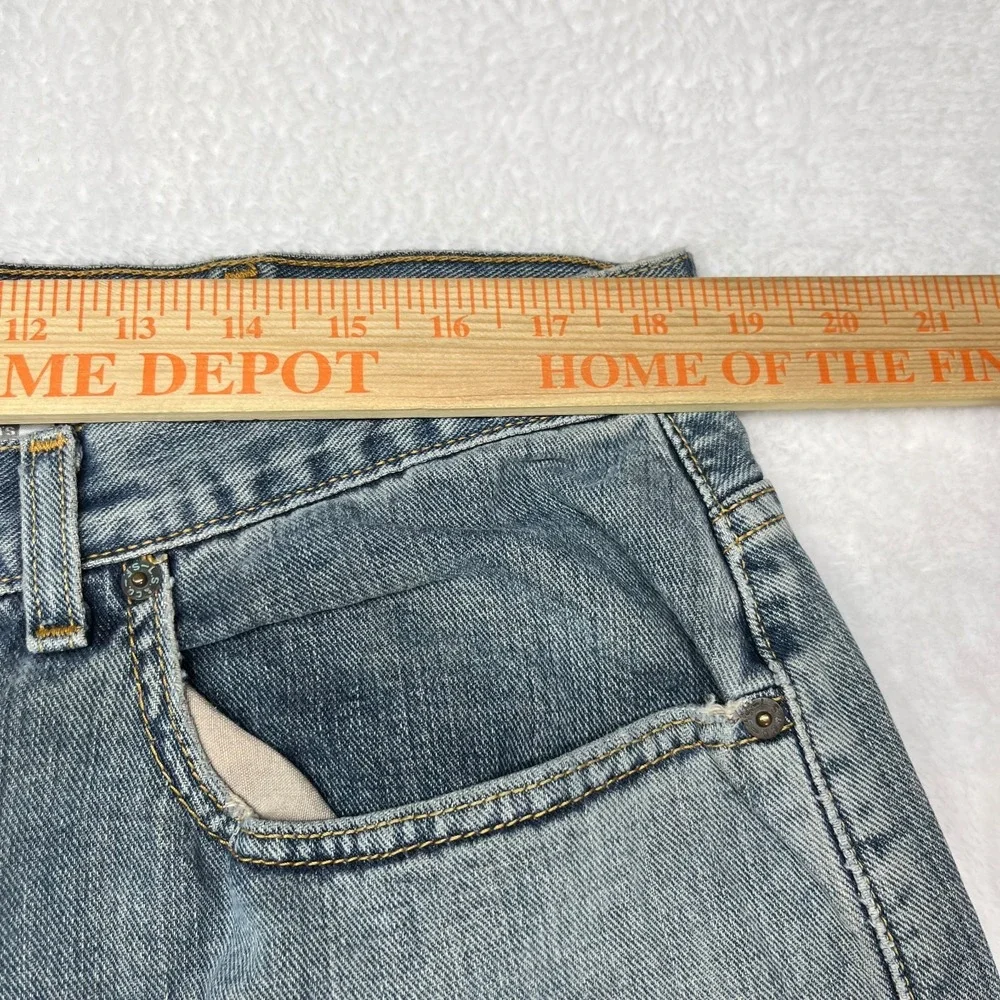 Levi's 559 Loose Straight Jeans Men's Blue Denim Pockets‎ Classic 37X29 - Flaws